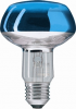 Reflectorlamp Blauw R80 60w E27
